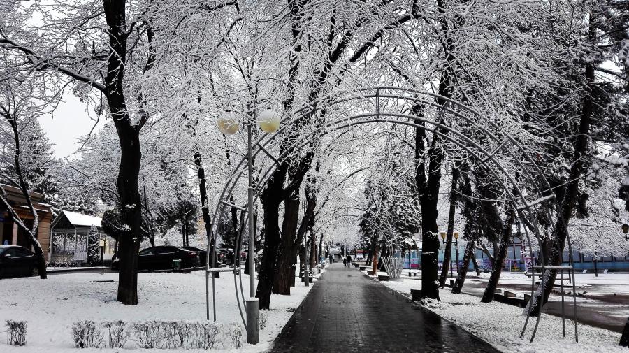 и даже немножко зимы было этой зимой в Пятигорске, правда всего лишь 2 дня!!!