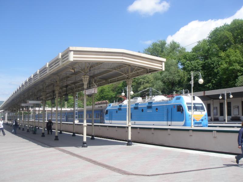 Вокзал в Кисловодске.