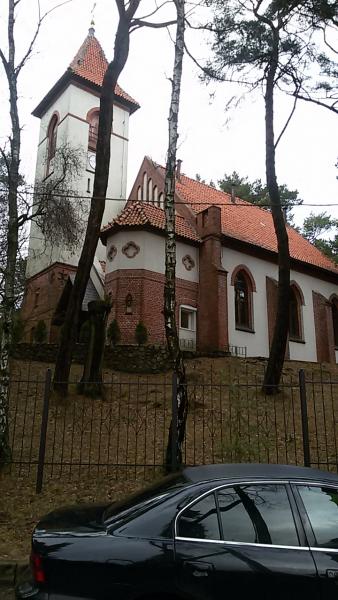 Храм в Светлогорске. Перемоленный в 1992 году из католического