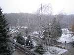 Пятигорск. Санаторий Машук. Вид из окна номера. Март 2008.