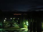 Ночная Долина Роз, и виден Эльбрус.. Январь 2014. Часов 21, 22 где-то... если правильно помню...