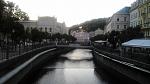 Вид города с одного из мостиков над речкой Тепла