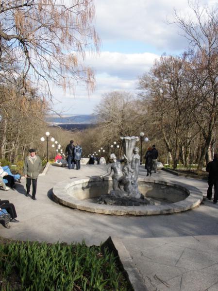 Железноводск, в парке