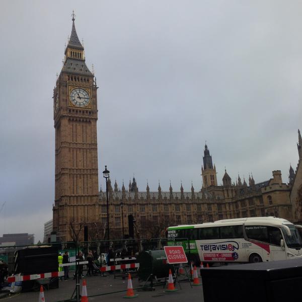 Официальным наименованием до сентября 2012 года было «Часовая башня Вестминстерского дворца.» По решению британского парламента переименована в Башню Елизаветы, в честь 60-летия правления королевы Елизаветы.